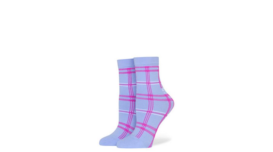 Crocs Socks Plaid Ankle Chaussures Unisex Moon Jelly OSFA - Crocs FR Feed New - Modalova