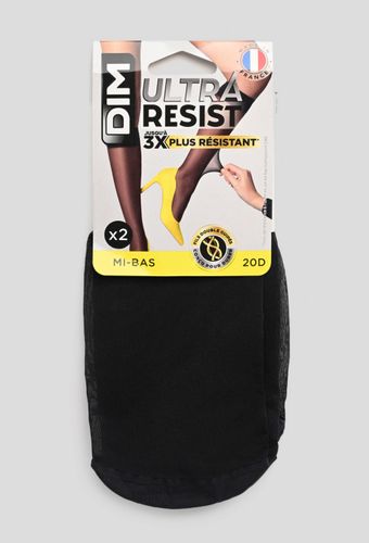 Lot de 2 paires de mi bas voile ULTRA RESIST , certifié OEKO-TEX - DIM - Modalova