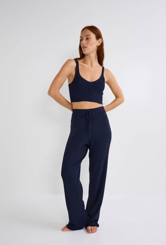 Top court uni en maille côtelée - MONOPRIX - Modalova