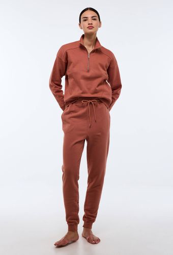 Pantalon de jogging en molleton de coton BIO GOTS - SPORT - Modalova