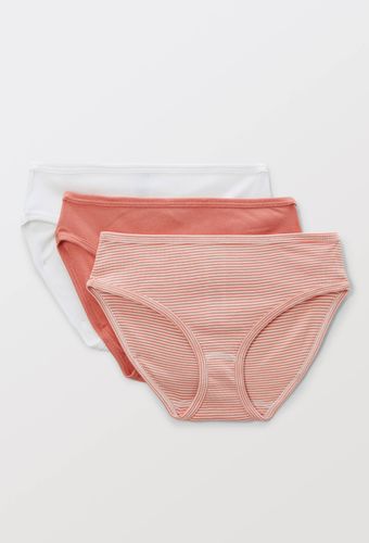 Lot de 3 culottes mini en coton BIO , certifié OEKO-TEX - PETIT BATEAU - Modalova