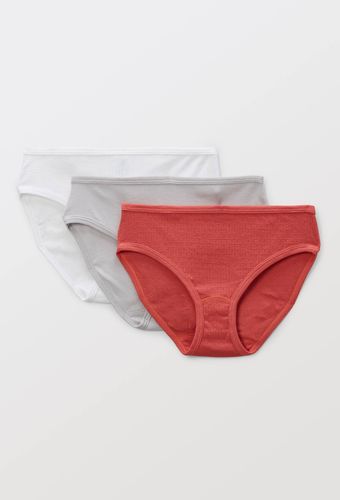 Lot de 3 culottes mini en coton BIO , certifié OEKO-TEX - PETIT BATEAU - Modalova