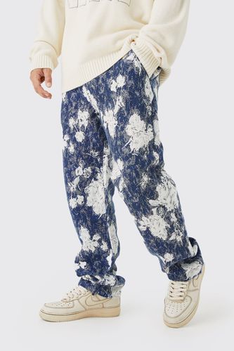 Relaxed Fit Tapestry Trouser - - 30 - boohooMAN - Modalova