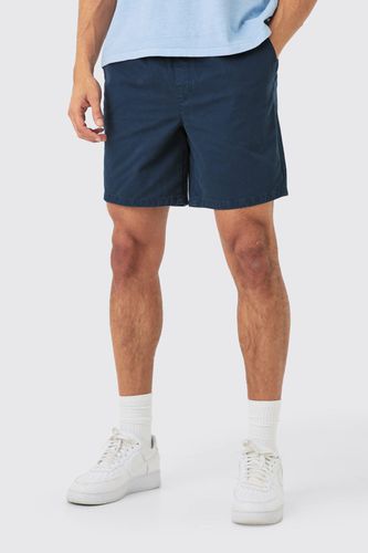 Shorter Length Relaxed Fit Elasticated Waist Chino Shorts in - XL - boohooMAN - Modalova
