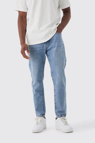 Tapered Fit Rigid Jeans - - 34R - boohooMAN - Modalova