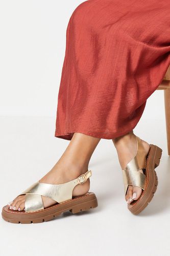 Womens Faith: Maxine Cross Strap Chunky Cleated Sandals - - 5 - Dorothy Perkins - Modalova