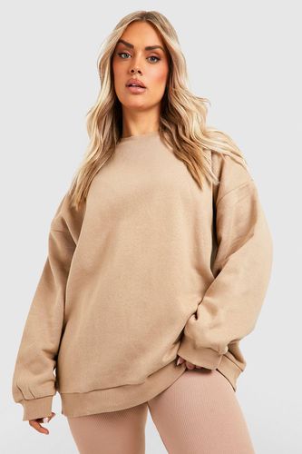 Womens Plus Oversized Basic Sweatshirt - - 18 - boohoo - Modalova