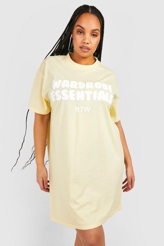 Womens Plus Warddressing gown Essentials T-shirt Dress - - 16 - boohoo - Modalova