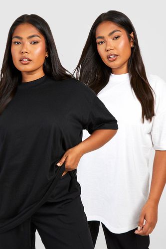 Womens Plus 2 Pack Oversized T-shirt - - 20 - boohoo - Modalova