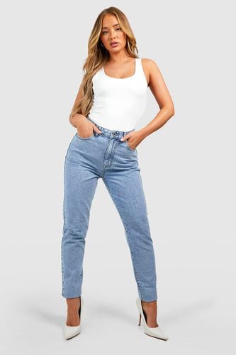 Womens Basics High Waisted Slim Fit Jeans - - 12 - boohoo - Modalova
