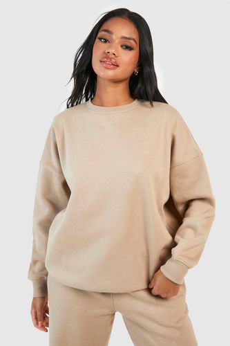 Womens Dsgn Studo Slogan Oversized Sweatshirt - - XL - boohoo - Modalova