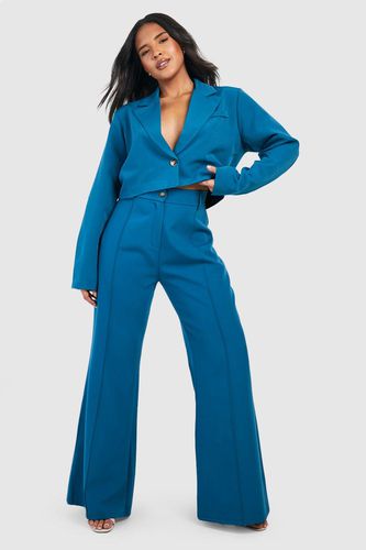 Womens Plus Woven Fit And Flare Tailored Trousers - - 22 - boohoo - Modalova