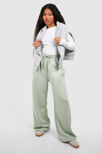 Womens Petite Wide Leg Jogger - - L - boohoo - Modalova