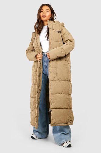 Womens Oversized Maxi Puffer Coat - - L - boohoo - Modalova