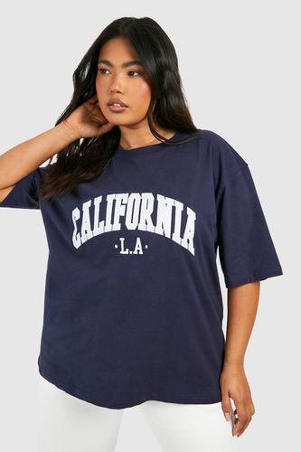 Womens Plus California Oversized T-shirt - - 16 - boohoo - Modalova