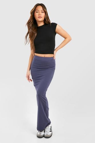 Womens Cotton Jersey Maxi Skirt - - 16 - boohoo - Modalova