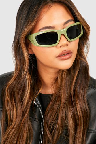 Womens Sage Visor Sunglasses - - One Size - boohoo - Modalova