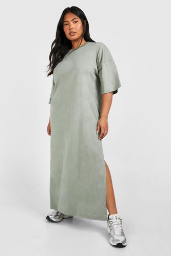 Womens Plus Oversized Midaxi T-shirt Dress - - 16 - boohoo - Modalova