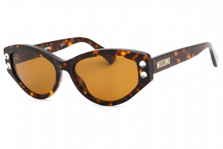 Womens MOS109/S Sunglasses Havana / - One Size - NastyGal UK (+IE) - Modalova
