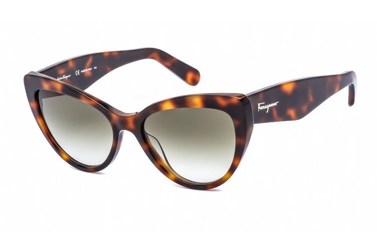 Womens SF930S Sunglasses Classic Tortoise / Green Gradient - - One Size - NastyGal UK (+IE) - Modalova
