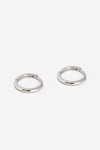 Womens Small Silver Hoop Earrings - - One Size - NastyGal UK (+IE) - Modalova