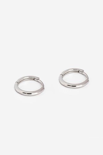 Womens Small Solid Silver Hoop Earrings - - One Size - NastyGal UK (+IE) - Modalova