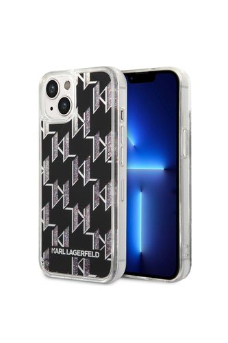 Monogram Liquid Glitter Phone Case - - One Size - NastyGal UK (+IE) - Modalova