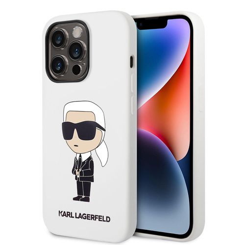 Liquid Silicone Phone Case iPhone 14 Pro Max - - iPhone 14 Pro - Karl Lagerfeld - Modalova