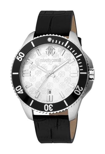 Analog Watch Rubber Band Quartz Watch - One Size - Roberto Cavalli - Modalova