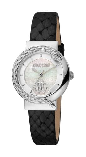 Womens Silver Dial Band Watch - One Size - Roberto Cavalli - Modalova