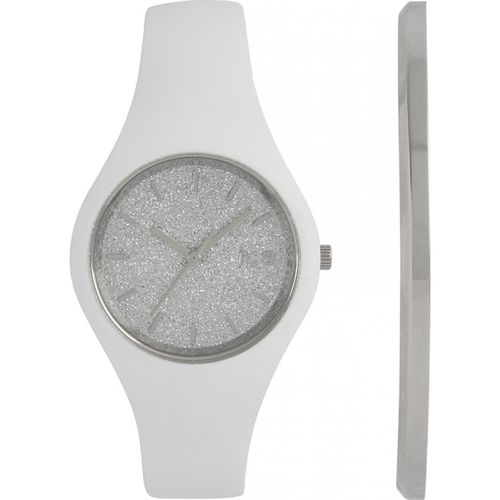 Womens 018689 ICE Glitter 34mm Quartz Watch - - One Size - NastyGal UK (+IE) - Modalova