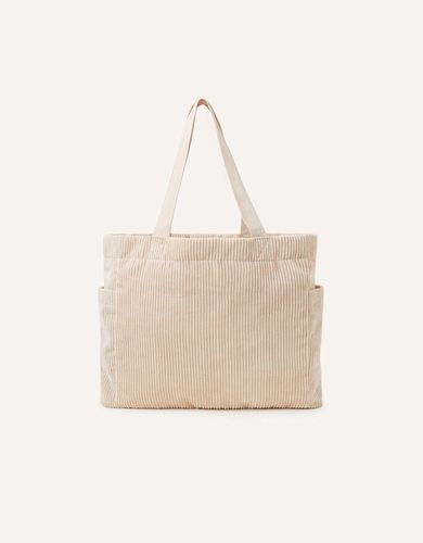 Womens Cord Shopper Bag - - One Size - Accessorize - Modalova