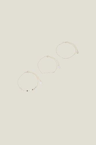 Womens 3 X Disc Pearl Ank - - One Size - NastyGal UK (+IE) - Modalova