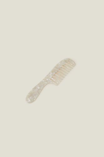 Womens Pearly Resin Comb - - One Size - Accessorize - Modalova