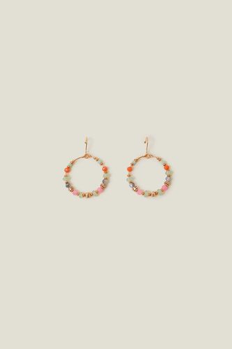 Womens Mini Bead Hoop Earrings - - One Size - NastyGal UK (+IE) - Modalova