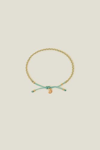 Womens 14ct Gold-Plated Friendship Bracelet - - One Size - Accessorize - Modalova