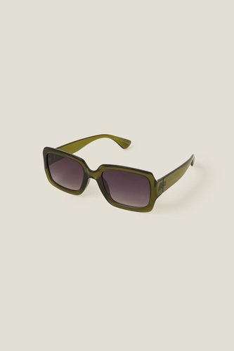 Womens Chunky Rectangle Frame Sunglasses - - One Size - NastyGal UK (+IE) - Modalova