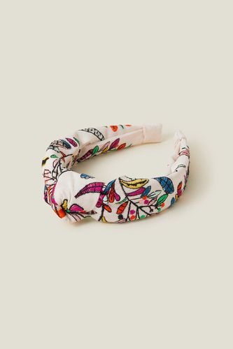 Womens Embroidered Tropical Knot Headband - - One Size - NastyGal UK (+IE) - Modalova