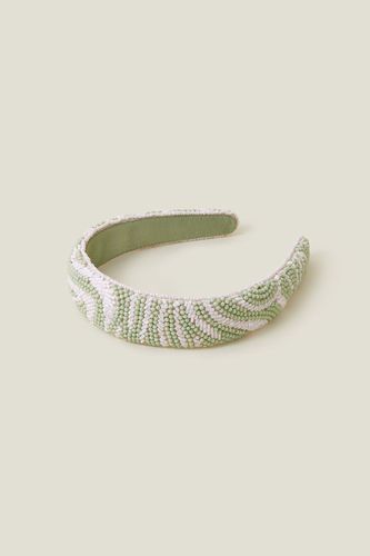 Womens Zebra Beaded Headband - - One Size - NastyGal UK (+IE) - Modalova