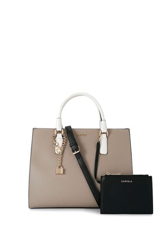 Womens 'Latte' Croc Print Bag - - One Size - NastyGal UK (+IE) - Modalova