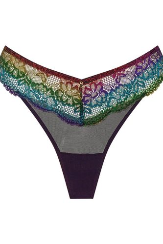 Womens Sexy Lace Planet Pride Thong - - 10 - NastyGal UK (+IE) - Modalova