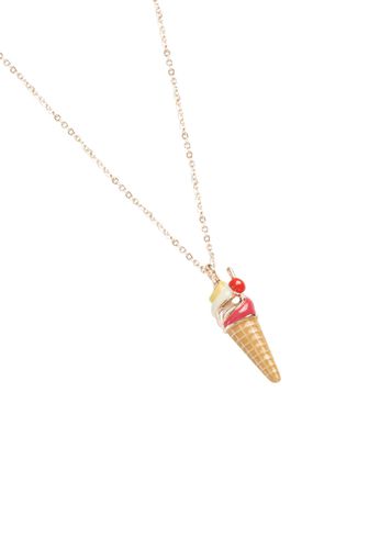 Womens Enamel Ice-Cream Long Necklace - - One Size - NastyGal UK (+IE) - Modalova