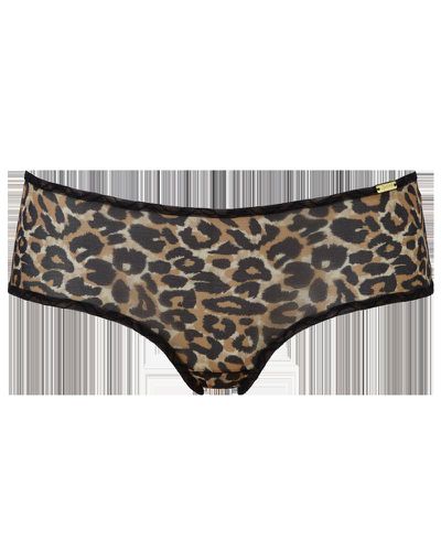 Womens Glossies Leopard Short - - M - Gossard - Modalova