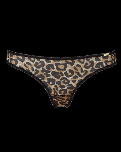 Womens Glossies Leopard Thong - - XS - Gossard - Modalova