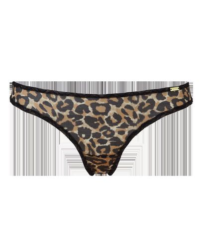 Womens Glossies Leopard Thong - - L - NastyGal UK (+IE) - Modalova