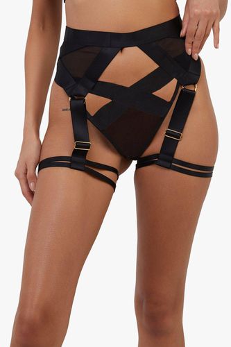 Womens Etta Mesh & Elastic Multi-Strap Harness Suspender - 22 - NastyGal UK (+IE) - Modalova