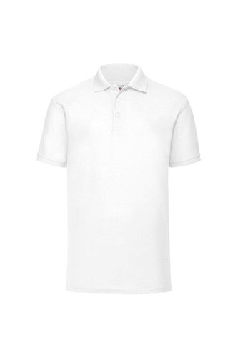 Pique Short Sleeve Polo Shirt - - 4XL - Fruit of the Loom - Modalova