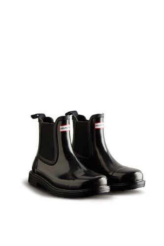 Womens 'Commando' Gloss Chelsea Boots - 3 - NastyGal UK (+IE) - Modalova
