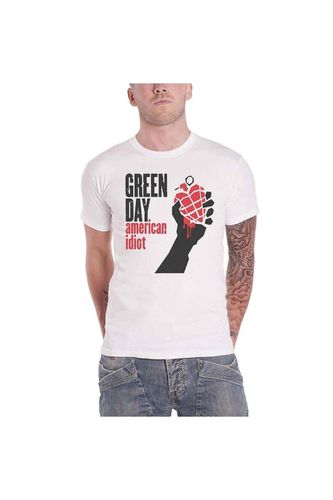 American Idiot T-Shirt - White - XS - Green Day - Modalova