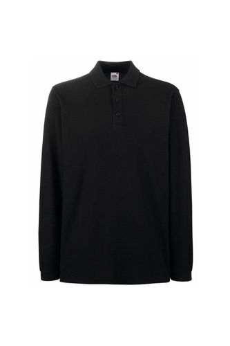 Premium Long Sleeve Polo Shirt - - S - Fruit of the Loom - Modalova